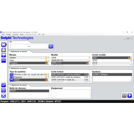 Logiciel Delphi 2021.10 Cars & Trucks