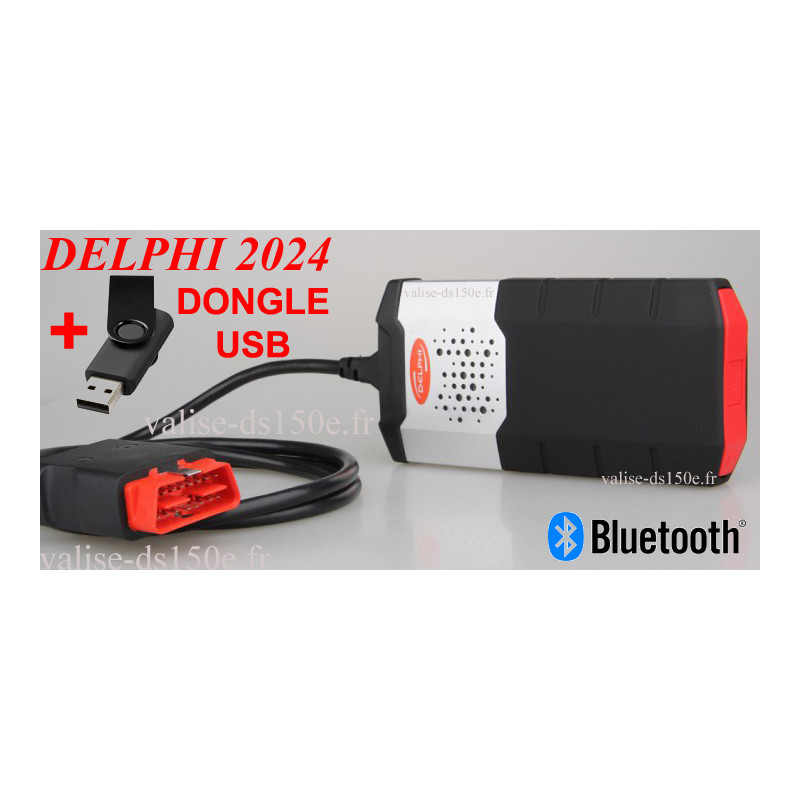 Delphi DS150e Modèle 2024 version française avec Dongle USB
