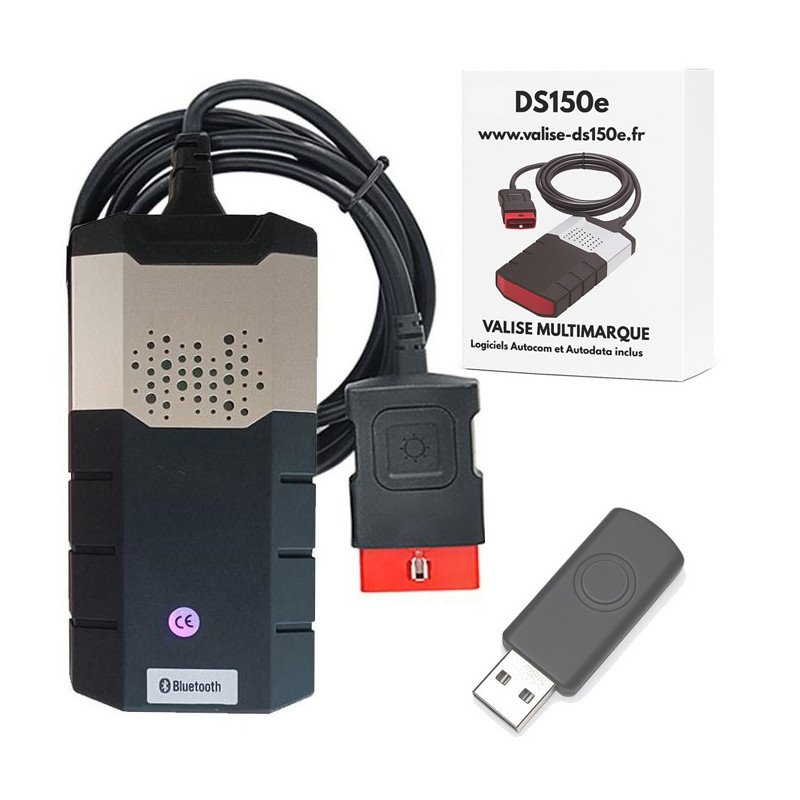 DS150e 2026 Valise diagnostic Multimarque, Français, Bluetooth & USB